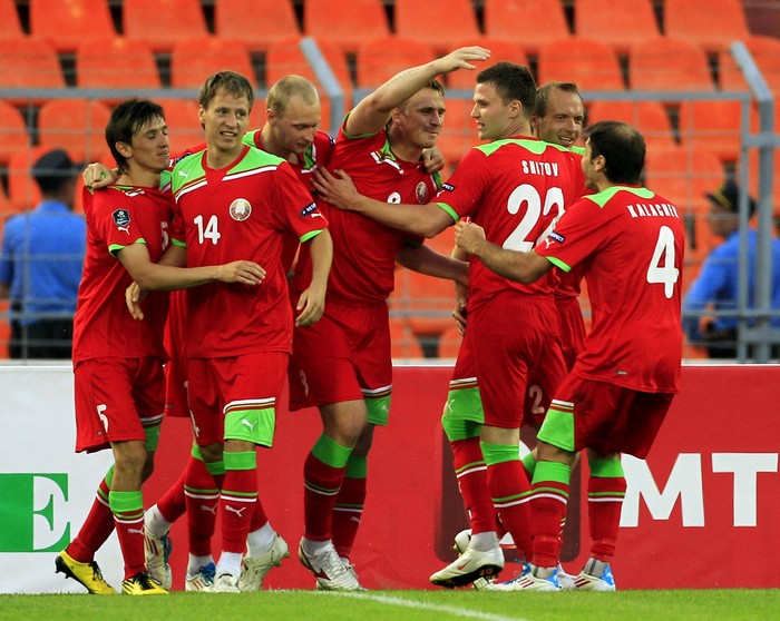 Сборная Беларуси по футболу. фото. Картинка