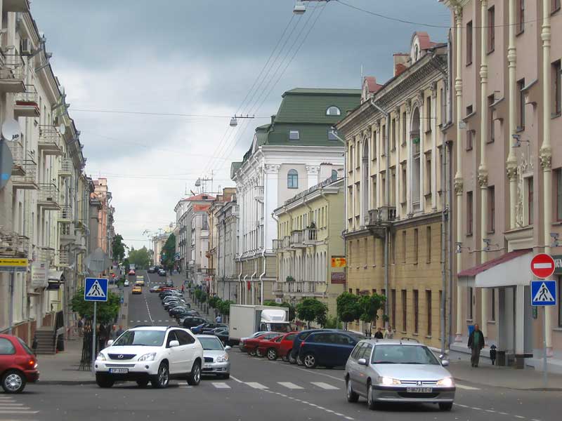 Европейская улица. . Минск. Картинка. Фото. Фотография