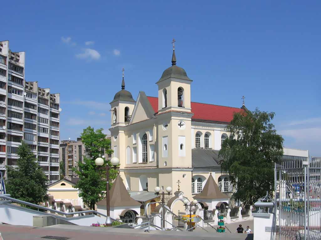  Фото Минска. Екатерининская церковь. 1612 г. Екатерининская церковь на Немиге.  Картинка