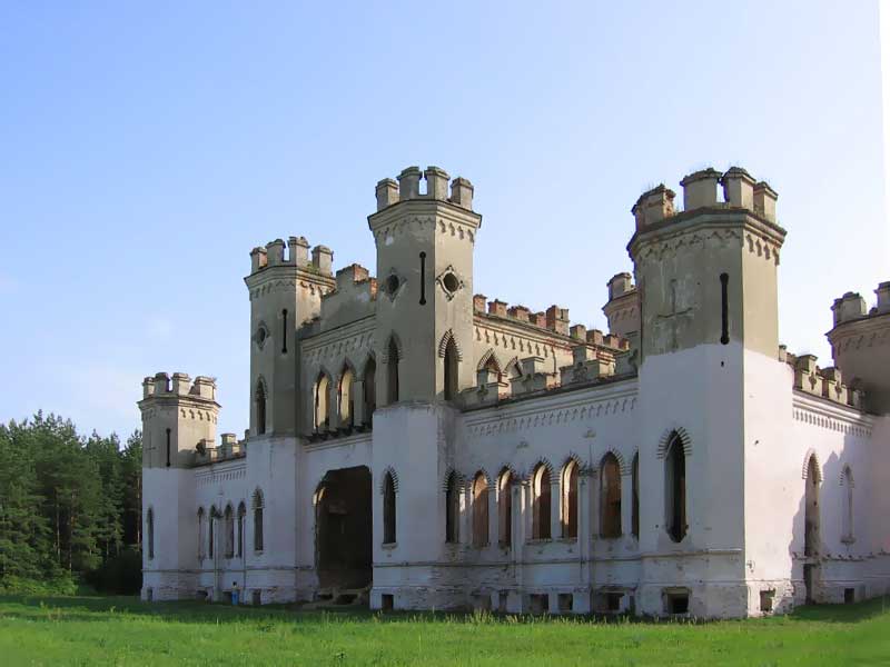 Дворец Пусловских. Коссовский замок. Коссово