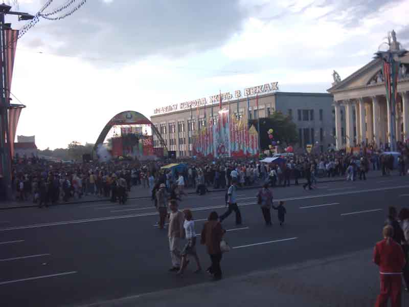 Парад победы - лето в Минске