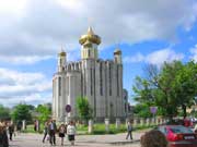 строящийся православный собор. фото