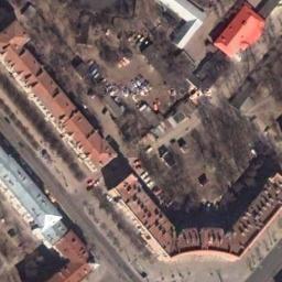 вид на город Минск.  Фото Минска со спутника