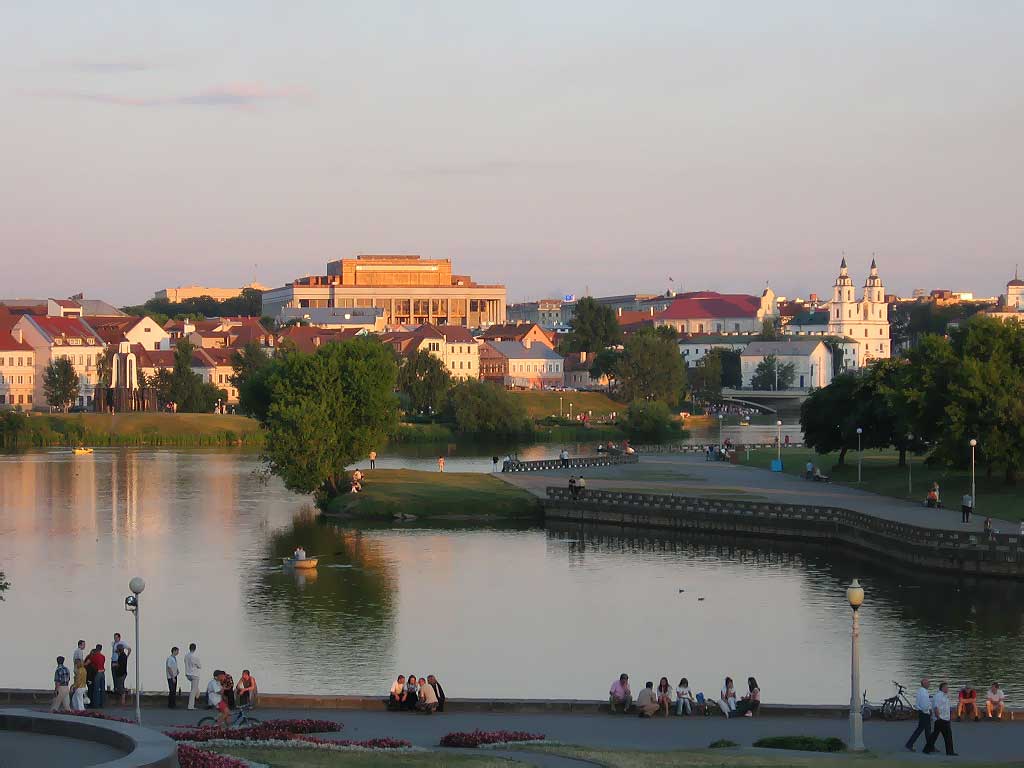 Верхний город  Квартал старинной застройки в Минске. Фото. Картинка