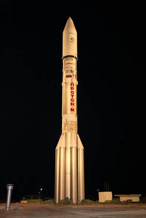 Ракета Протон.  фото. Ракета Протон вывела на орбиту спутник Telstar-14P 