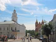 Речные экскурсии в Беларуси. Снимок с ратуши