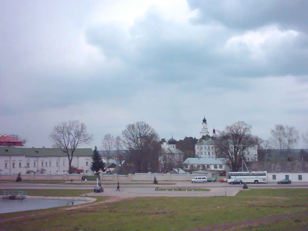 Панорама Свято-Успенского Жировичского монастыря. Свято-Успенский Жировичский монастырь